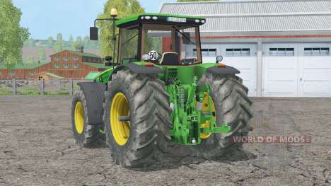 John Deere 8૩70R pour Farming Simulator 2015