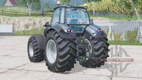 Deutz-Fahr 7250 TTV Warrior〡 roues supplémentair pour Farming Simulator 2015