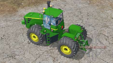John Deere 9630〡 masse ajustée de pneus pour Farming Simulator 2015
