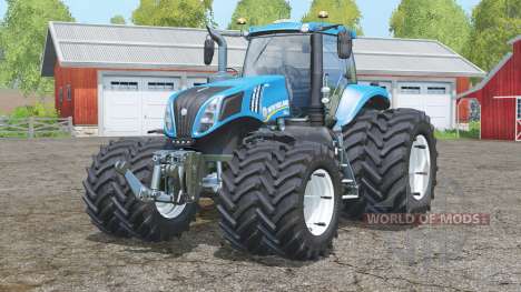 New Holland T8.435 〡tinted fenêtres pour Farming Simulator 2015