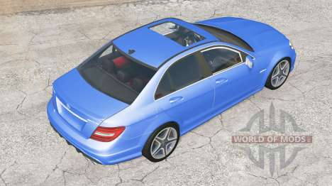 Mercedes-Benz C 63 AMG (W204) 2011 v1.1 pour BeamNG Drive