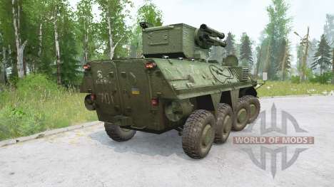 BTR-4E Bucephalus〡APC pour Spintires MudRunner