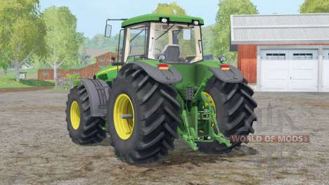 John Deere 8520〡nouvelle texture de gril pour Farming Simulator 2015