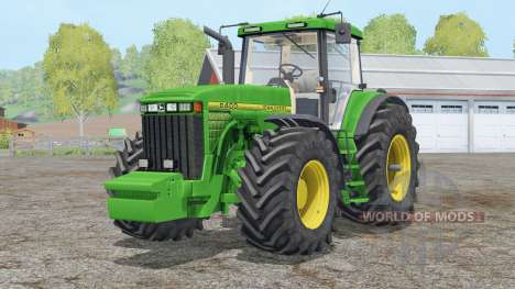 John Deere 8400 〡extra poids pour Farming Simulator 2015