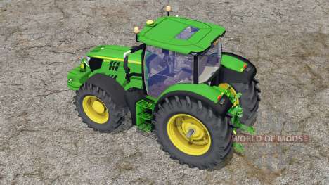 John Deere 6170R〡avec poids avant pour Farming Simulator 2015