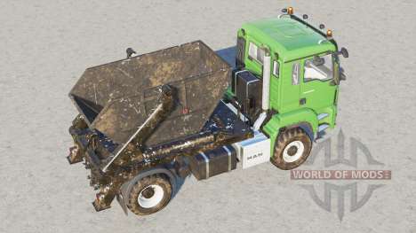 MAN TGS Absetzkipper〡color choice to container pour Farming Simulator 2017