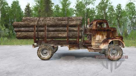 Chevrolet COE Timber Truck pour Spintires MudRunner