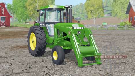 John Deere 4455〡avec chargeur frontal pour Farming Simulator 2015