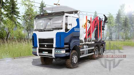 Sisu C600 Timber Truck pour Spin Tires