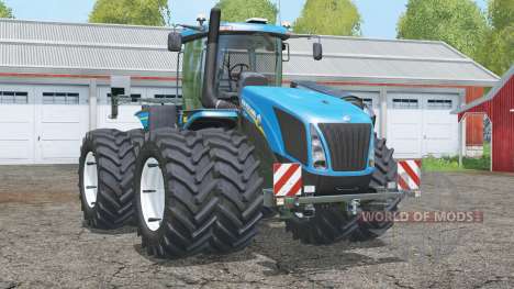 New Holland T9.565〡avec roues jumelées pour Farming Simulator 2015