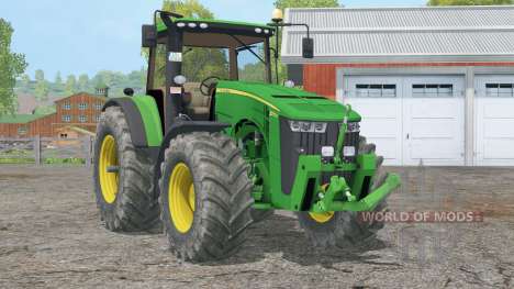 John Deere 8૩70R pour Farming Simulator 2015