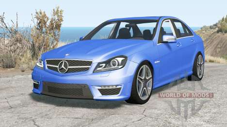 Mercedes-Benz C 63 AMG (W204) 2011 v1.1 pour BeamNG Drive