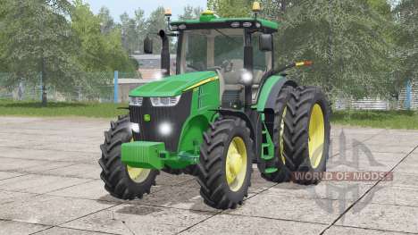 John Deere 7R Serie〡unveränderte Farbe für Farming Simulator 2017