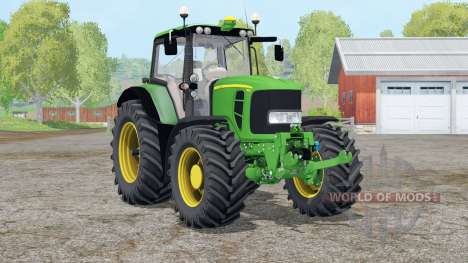 John Deere 7430 Premium〡tire Tracks für Farming Simulator 2015