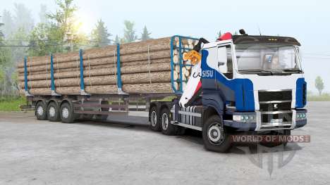 Sisu C600 Timber Truck für Spin Tires