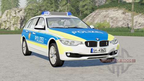 BMW 318d Touring Polizei Schleswig-Holstein pour Farming Simulator 2017