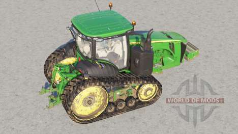 John Deere 8RT series〡nouvelles roues et texture pour Farming Simulator 2017
