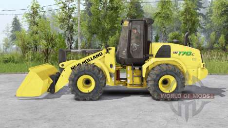 New Holland W170C v1.5 pour Spin Tires
