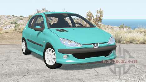 Peugeot 206 2003 pour BeamNG Drive