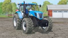 New Holland T7040 〡nouveau poids pour Farming Simulator 2015