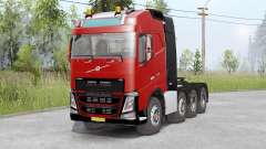 Volvo FH16 750 8x8 tractor Globetrotter cab pour Spin Tires