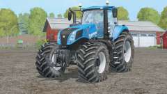New Holland T8.320〡nouvelles roues pour Farming Simulator 2015