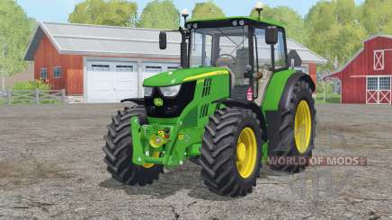 John Deere 6115M〡deux versions tracteurs pour Farming Simulator 2015