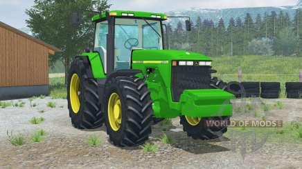 John Deere 8400〡rear caméra de vue pour Farming Simulator 2013