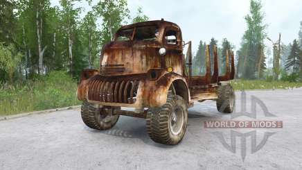 Chevrolet COE Timber Truck für MudRunner