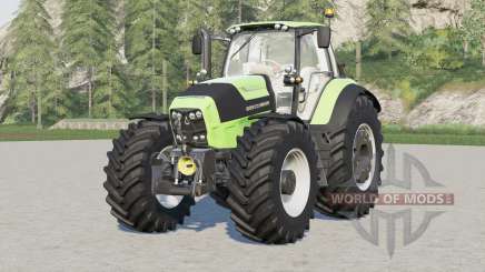 Deutz-Fahr Serie 7 TTV Agrotron〡avec nouvelle configuration de pneu fournie pour Farming Simulator 2017