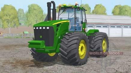 John Deere 9630〡 masse ajustée de pneus pour Farming Simulator 2015
