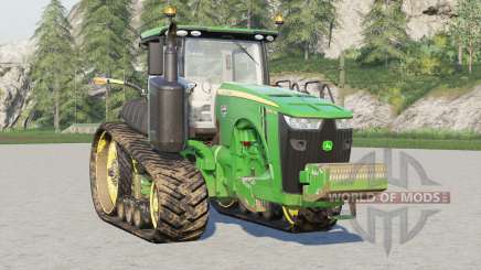 John Deere 8RT series〡nouvelles roues et textures pour Farming Simulator 2017