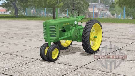 John Deere Model A〡wheels sélection pour Farming Simulator 2017