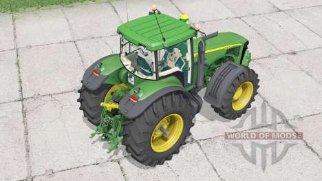 John Deere 8220〡 suspension avantanimée pour Farming Simulator 2015