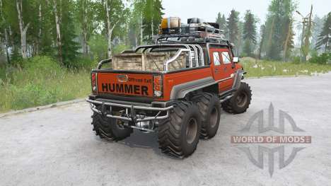 Hummer H2 SUƮ 6x6 pour Spintires MudRunner