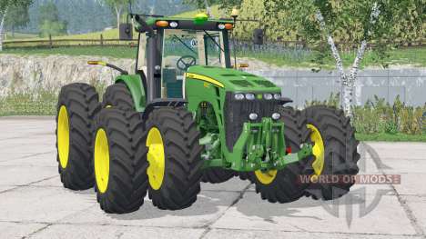 John Deere 8530〡animierte Lenkung und Joystick für Farming Simulator 2015