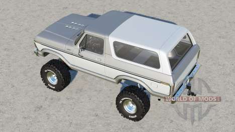 Ford Bronco Custom Wagon (U150) 1978〡lifted pour Farming Simulator 2017