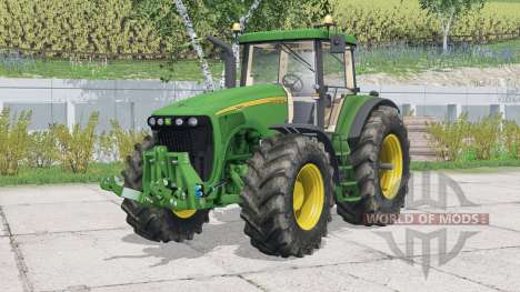 John Deere 8220〡mirrors réfléchir pour Farming Simulator 2015
