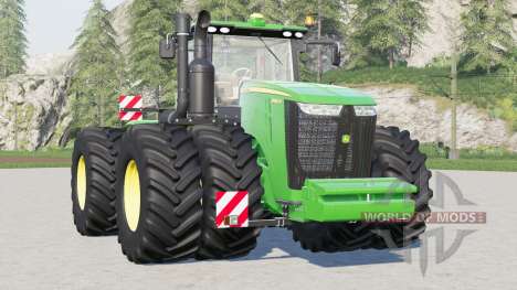John Deere 9R series〡différentes options de roue pour Farming Simulator 2017