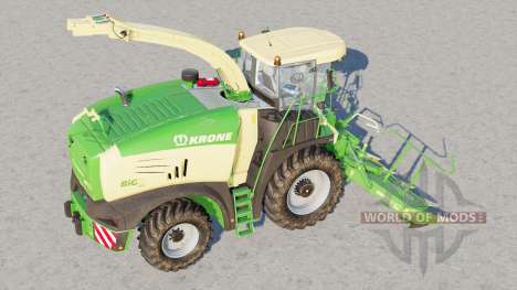 Krone BiG X série 〡several configurations de pne pour Farming Simulator 2017