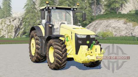 John Deere série 8R 〡quatrième types de roues pour Farming Simulator 2017