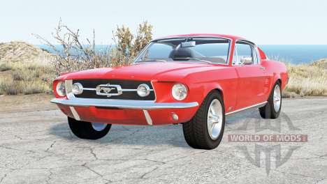 Ford Mustang GT-A Fastback 1967 pour BeamNG Drive