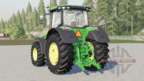 John Deere 8R série 〡weights configurations pour Farming Simulator 2017