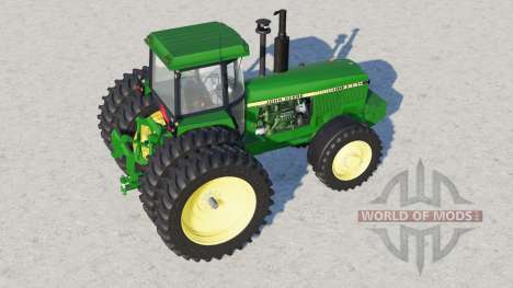 John Deere 4050 série 〡wheel configurations pour Farming Simulator 2017