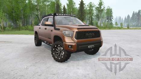 Toyota Tundra TRD Pro CrewMax 2019 pour Spintires MudRunner