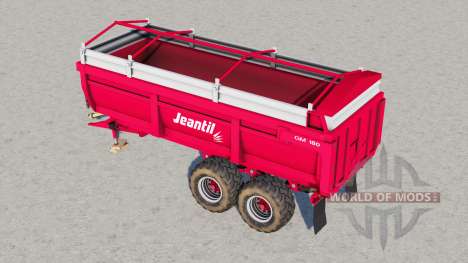 Jeantil GM 180 〡wheel configurations pour Farming Simulator 2017