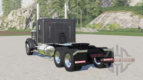 Kenworth W900A Flat Top 1974〡exhaust configs pour Farming Simulator 2017
