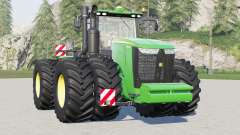 John Deere 9R series〡différentes options de roues pour Farming Simulator 2017