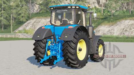 John Deere série 7R〡colore modifiable pour Farming Simulator 2017