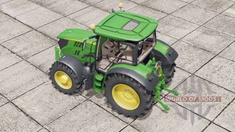 John Deere 6R series〡animiertes Armaturenbrett für Farming Simulator 2017